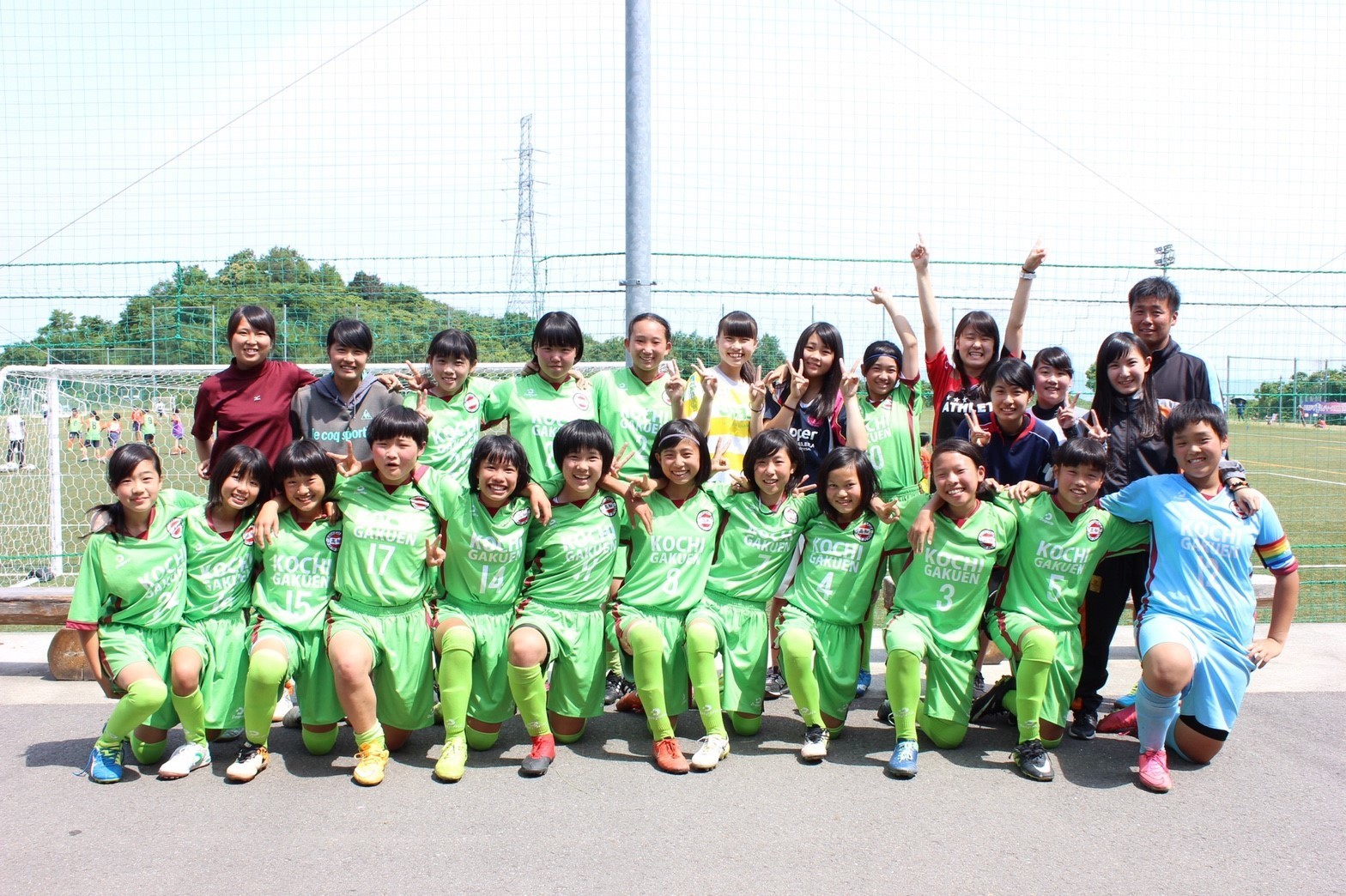 17年06月 高知中学高等学校 女子サッカー部